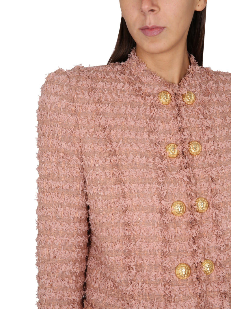 Balmain Jacket With Gold Buttons - Women - Piano Luigi