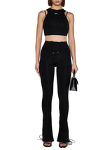 Off-White Topwear In Black Viscose - Women - Piano Luigi