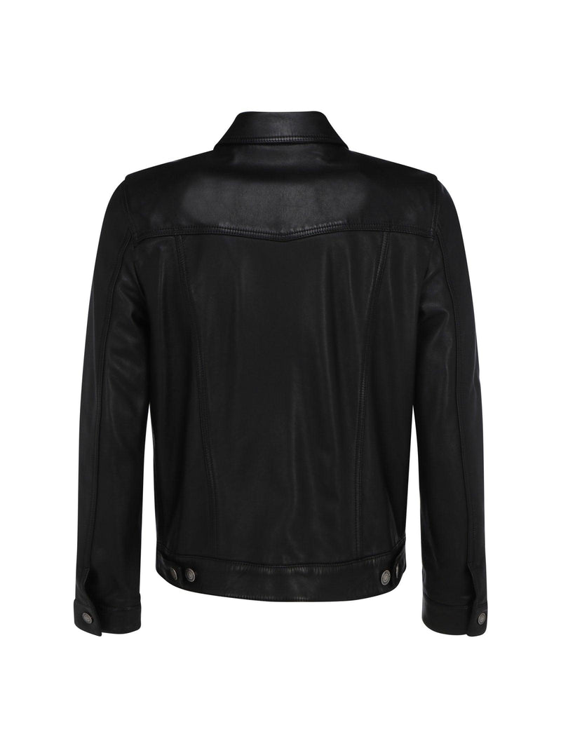 Saint Laurent Leather Jacket - Men - Piano Luigi