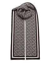 Balmain Wool Monogram Scarf - Men - Piano Luigi