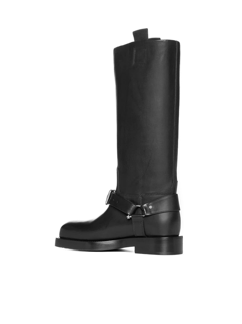 Burberry Saddle High Boots - Women - Piano Luigi