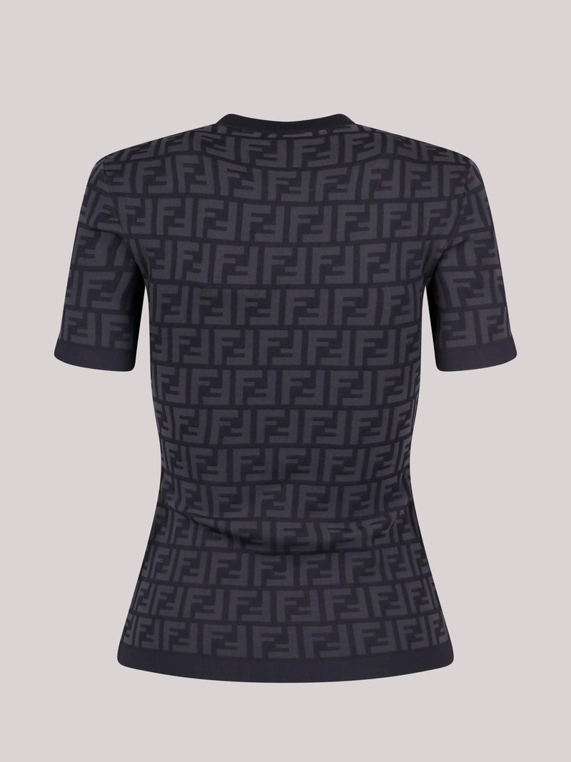 Fendi All-over Ff Pattern T-shirt - Women - Piano Luigi