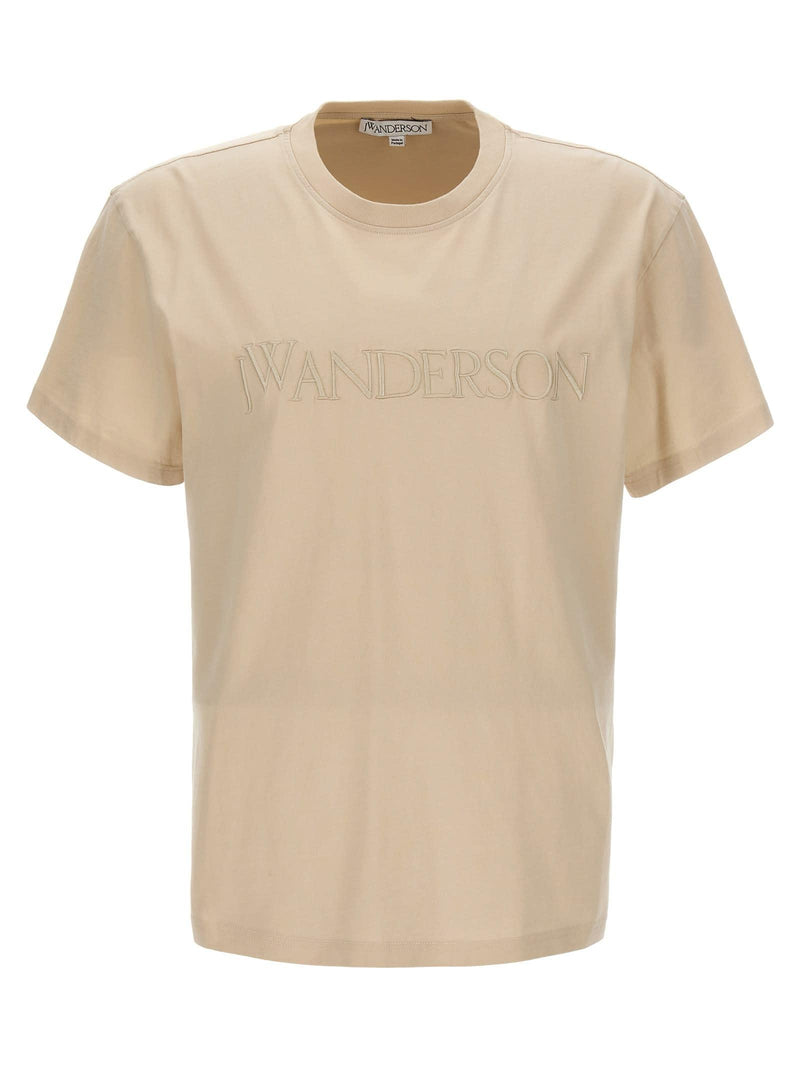 J.W. Anderson Logo Embroidery T-shirt - Men - Piano Luigi