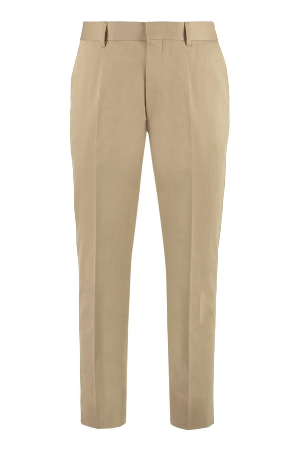 Prada Plain Tailored Trousers - Men - Piano Luigi