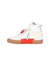 Off-White Floating Arrow High Top Vulcanized Sneakers - Men - Piano Luigi