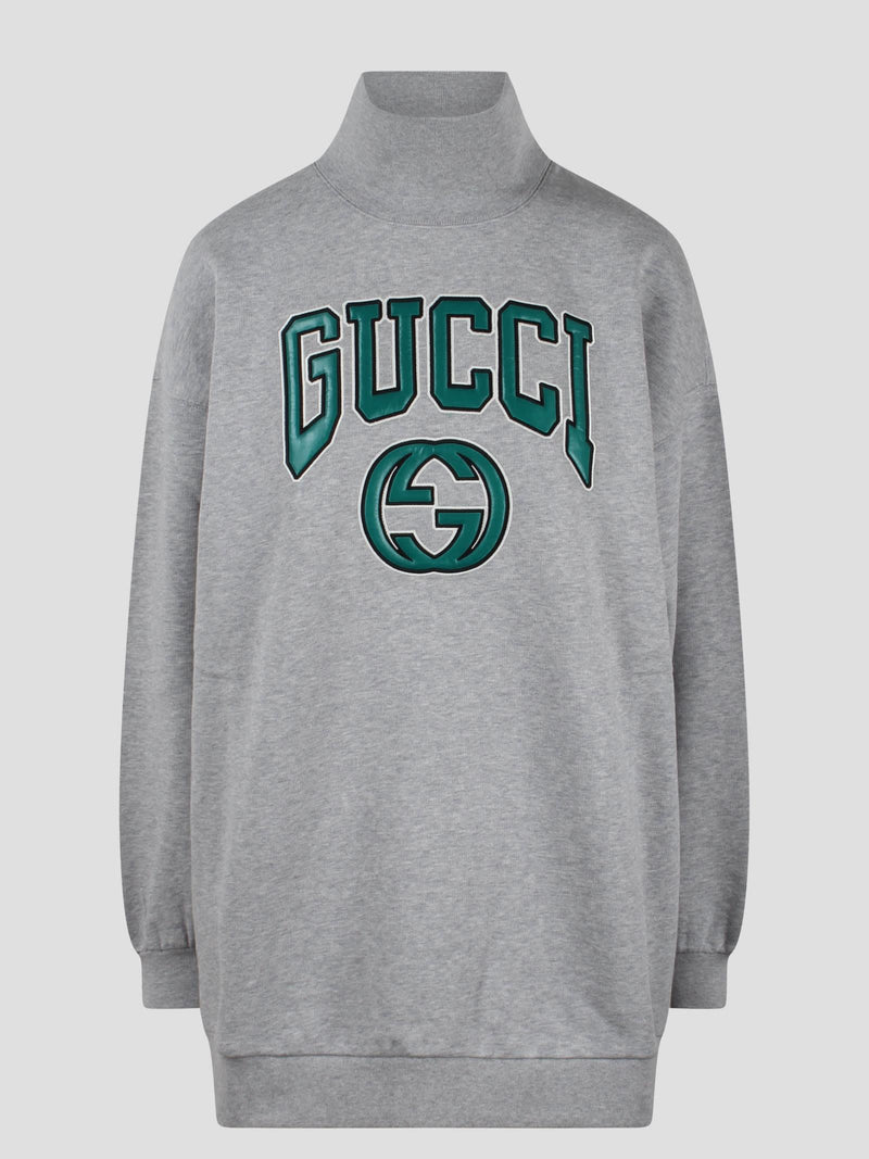 Gucci Embroidery Jersey Sweatshirt - Women - Piano Luigi