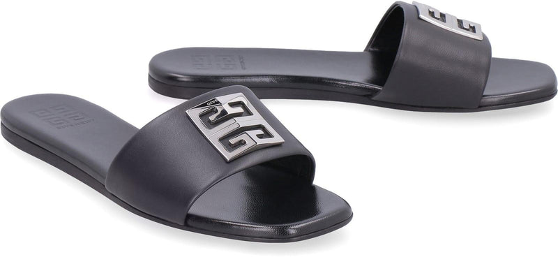 Givenchy Leather Slides - Women - Piano Luigi