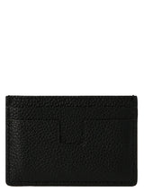 Tom Ford Logo Leather Card Holder - Men - Piano Luigi