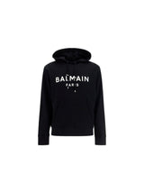 Balmain Logo Hoodie - Men - Piano Luigi