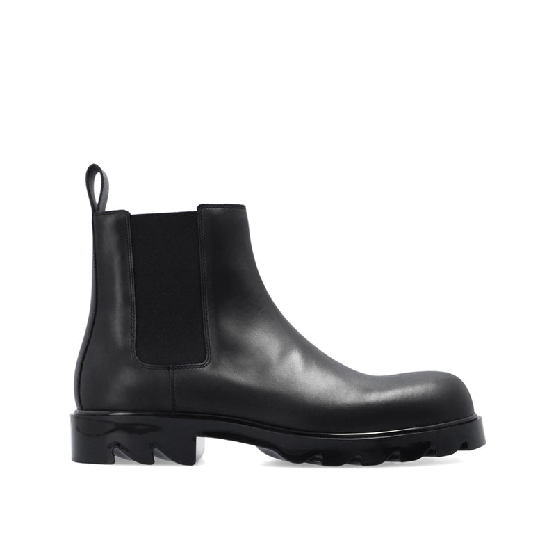 Bottega Veneta Leather Ankle Boots - Men - Piano Luigi