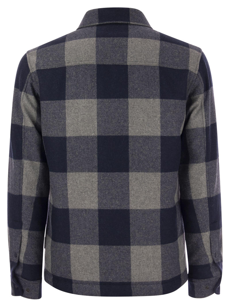 Woolrich Alaskan Check Shirt Jacket - Men - Piano Luigi