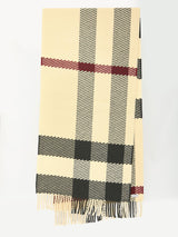 Burberry Check Wool Scarf - Women - Piano Luigi