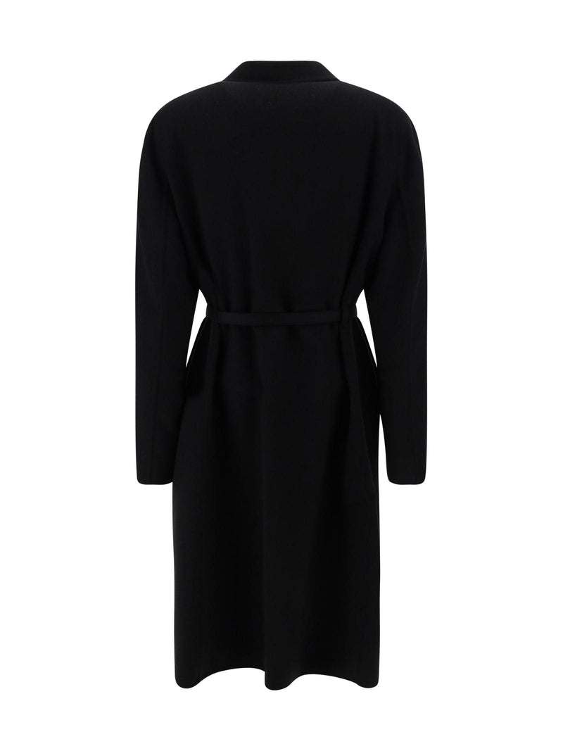 Fendi Wool Coat With Belt - Women - Piano Luigi