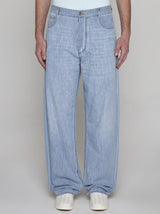 Bottega Veneta Wide Leg Jeans - Men - Piano Luigi