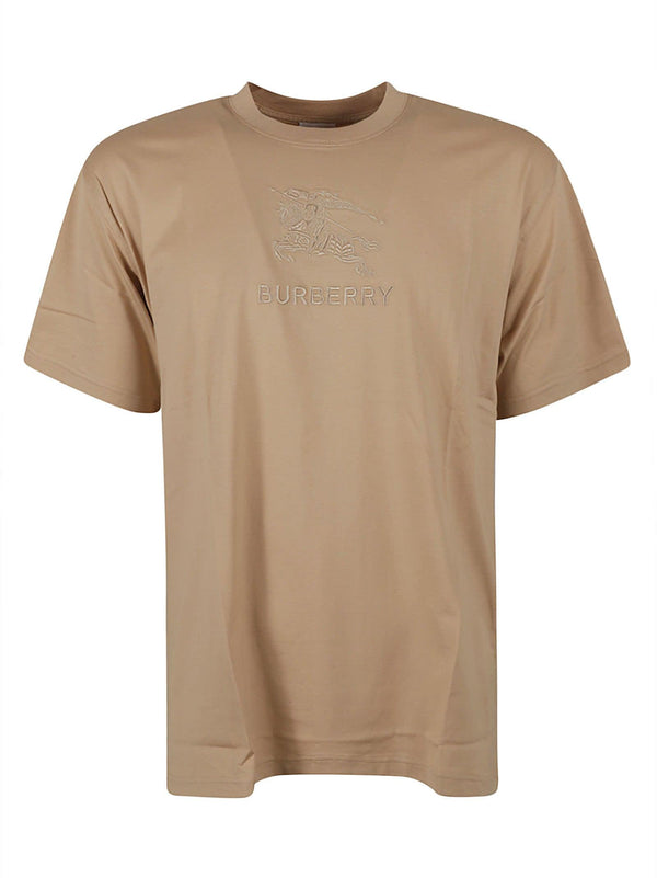 Burberry Logo Round Neck T-shirt - Men - Piano Luigi