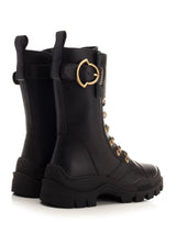 Moncler larue Buckle Lace-up Boots - Women - Piano Luigi