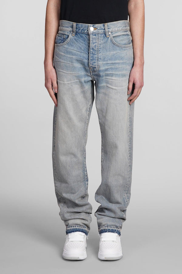 AMIRI Jeans In Blue Cotton - Men - Piano Luigi