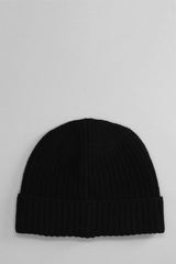 Stone Island Hats In Black Wool - Men - Piano Luigi