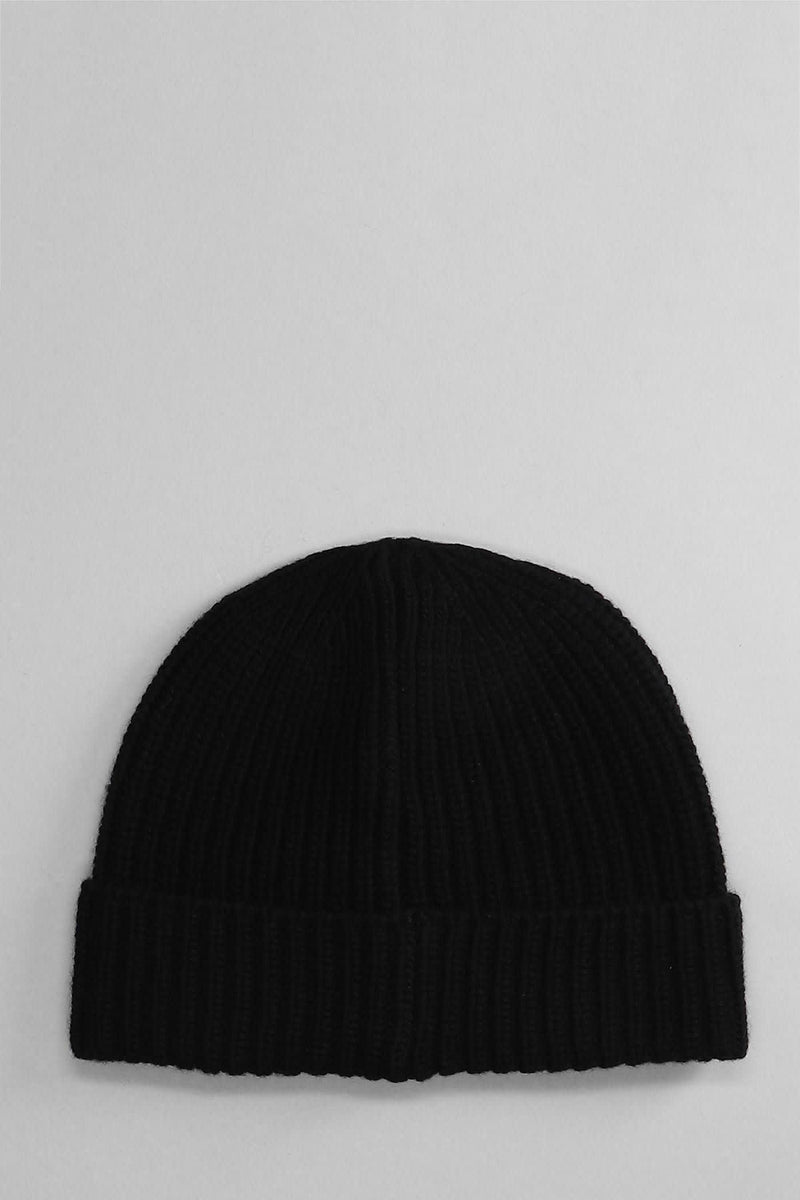 Stone Island Hats In Black Wool - Men - Piano Luigi