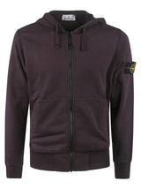 Stone Island Logo Sleeve Hoodie - Men - Piano Luigi