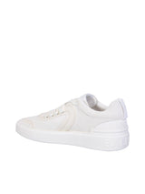 Balmain Sneakers In White Suede And Leather - Men - Piano Luigi