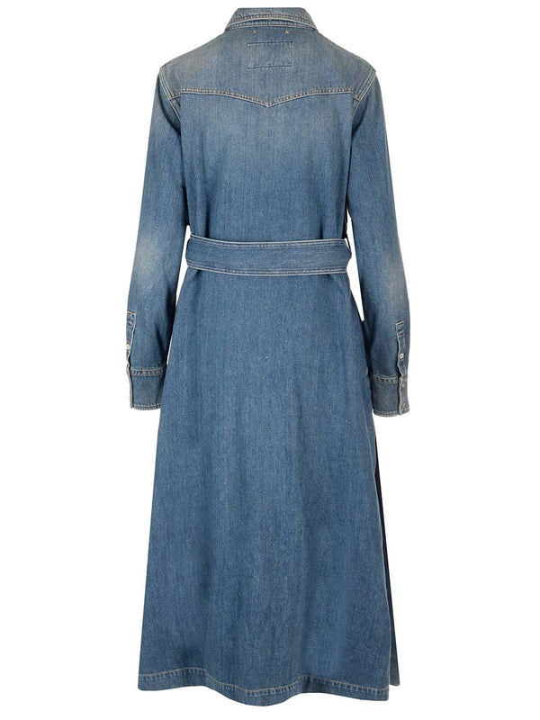 Golden Goose Denim Shirtdress - Women - Piano Luigi