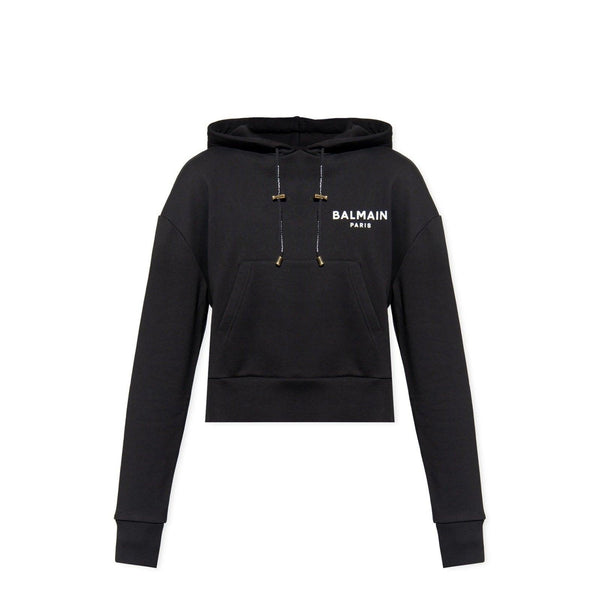 Balmain Cropped Sweatshirt - Women - Piano Luigi