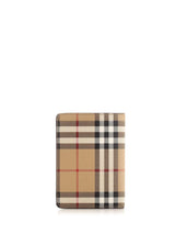 Burberry Archive Check Passport Case - Women - Piano Luigi