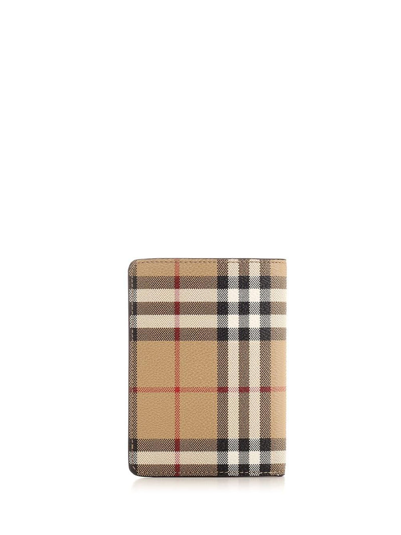 Burberry Archive Check Passport Case - Women - Piano Luigi