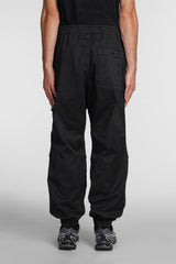 Stone Island Pants In Black Cotton - Men - Piano Luigi