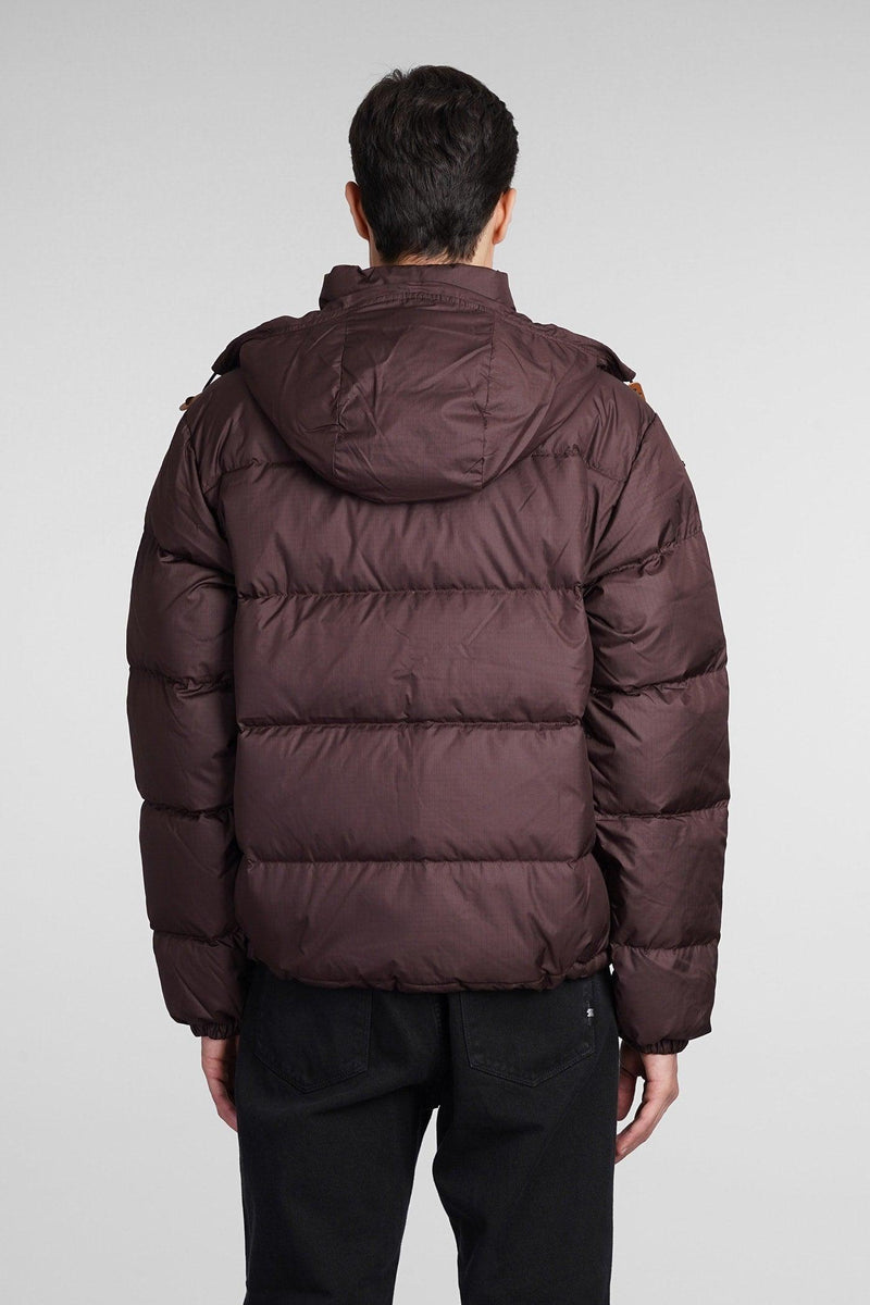 The North Face Puffer In Brown Polyamide - Men - Piano Luigi