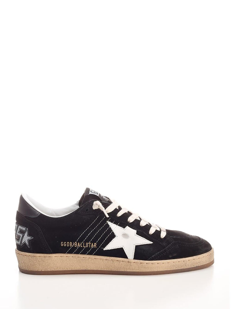 Golden Goose Black ballstar Sneakers - Men - Piano Luigi