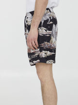 AMIRI Pegasus Shorts - Men - Piano Luigi