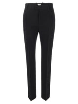 Bottega Veneta Sart Grain De Poudre Trousers - Women - Piano Luigi