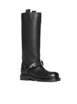 Burberry Saddle High Boots - Women - Piano Luigi