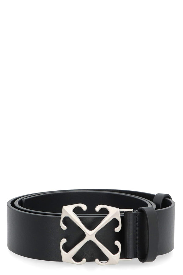 Off-White H35 Leather Belt - Men - Piano Luigi