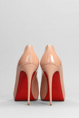 Christian Louboutin Hot Chick Pumps In Powder Leather - Women - Piano Luigi