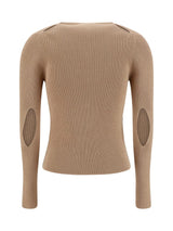 Fendi Beige Cotton Cardigan - Women - Piano Luigi