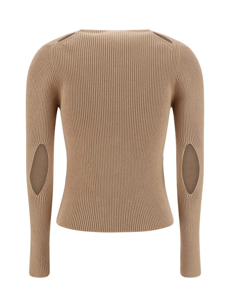 Fendi Beige Cotton Cardigan - Women - Piano Luigi