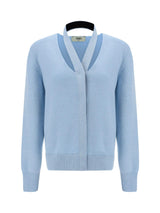 Fendi Cut Out Cardigan - Women - Piano Luigi