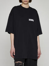 VETEMENTS Securite Cotton Oversized T-shirt - Men - Piano Luigi