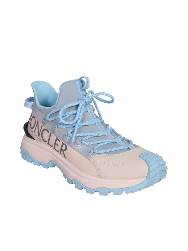 Moncler Trailgrip Lite 2 Grey/ Light Blue Sneakers - Women - Piano Luigi