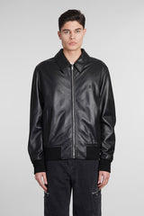 Givenchy Bomber In Black Leather - Men - Piano Luigi