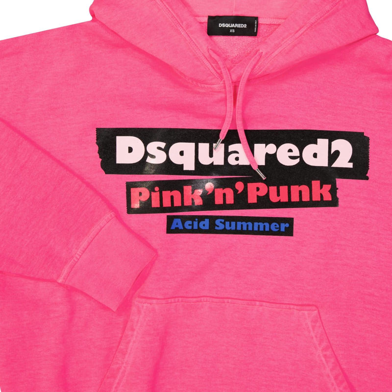 Dsquared2 Logo Hooded Sweatshirt - Men - Piano Luigi
