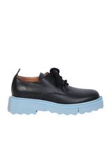 Off-White Leather Sponge Derby - Men - Piano Luigi