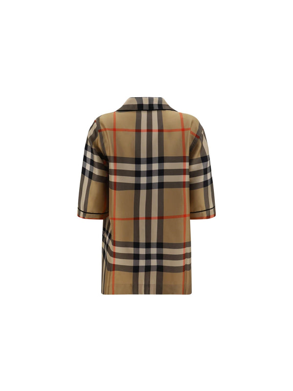 Burberry Silk Shirt - Women - Piano Luigi