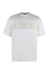 Balenciaga Cotton Crew-neck T-shirt - Men - Piano Luigi