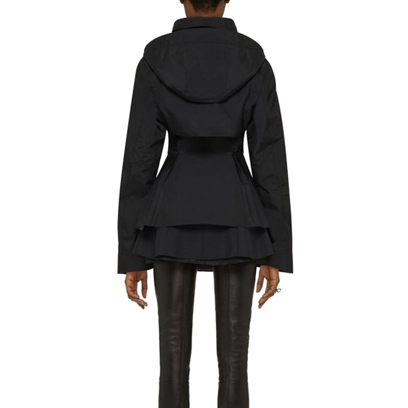 Givenchy Plisse Hooded Jacket - Women - Piano Luigi