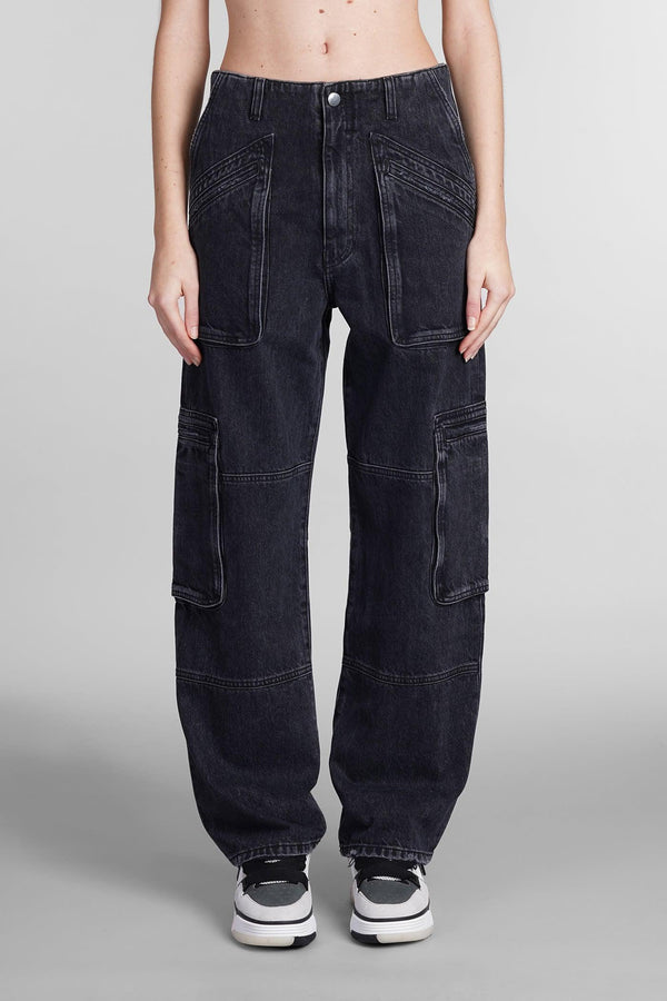 AMIRI Jeans In Black Cotton - Women - Piano Luigi