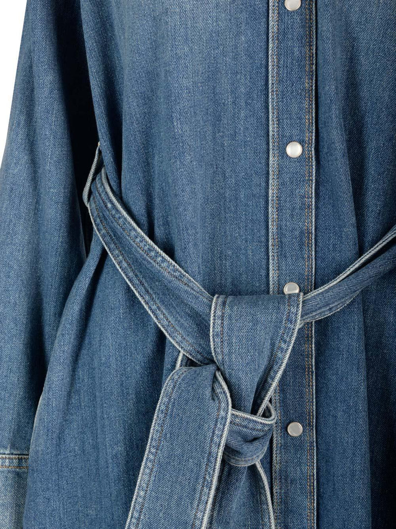 Golden Goose Denim Shirtdress - Women - Piano Luigi